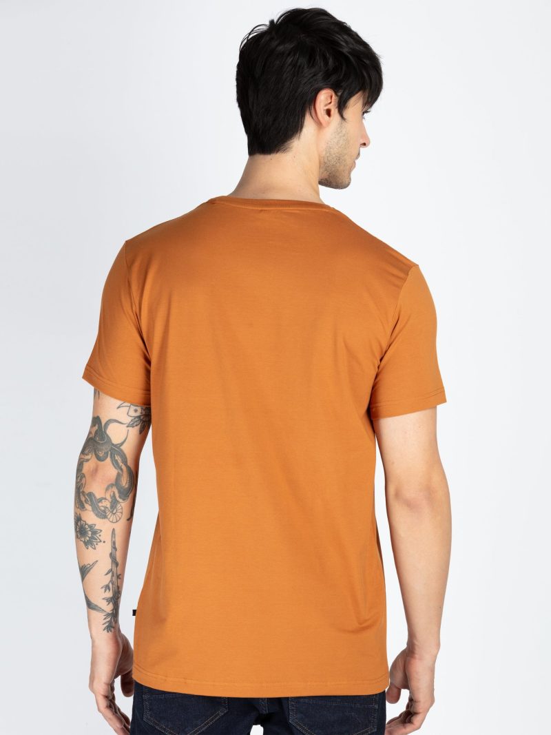 Mens Printed Round Neck T-Shirt
