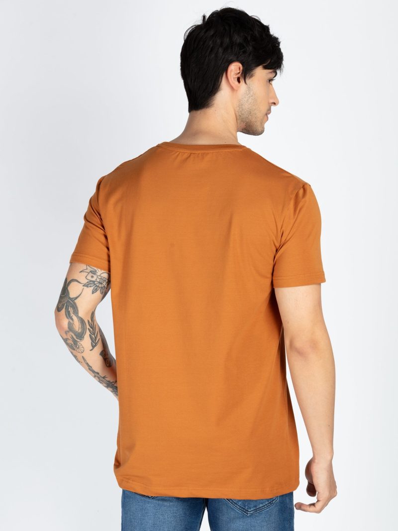 Mens Printed Round Neck T-Shirt