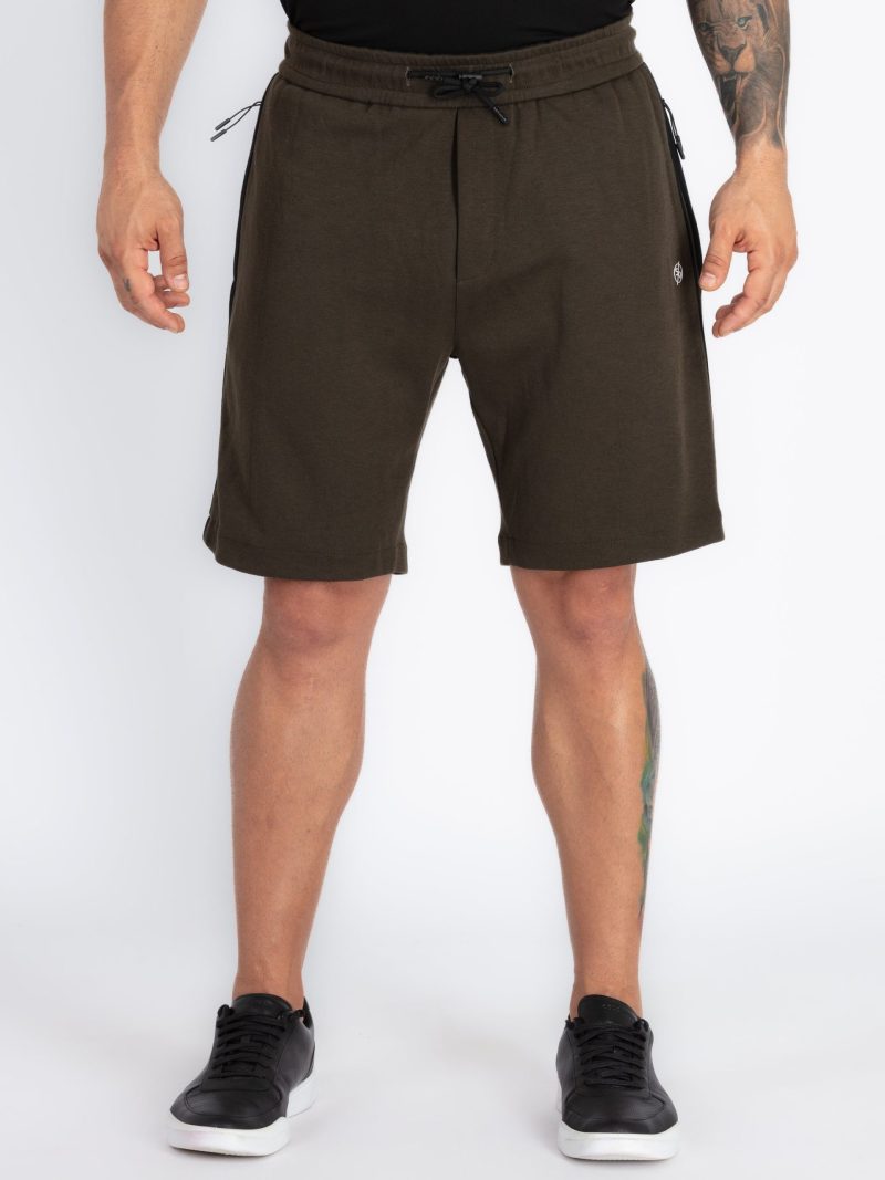 Status Quo Mens Solid Regular Fit Shorts