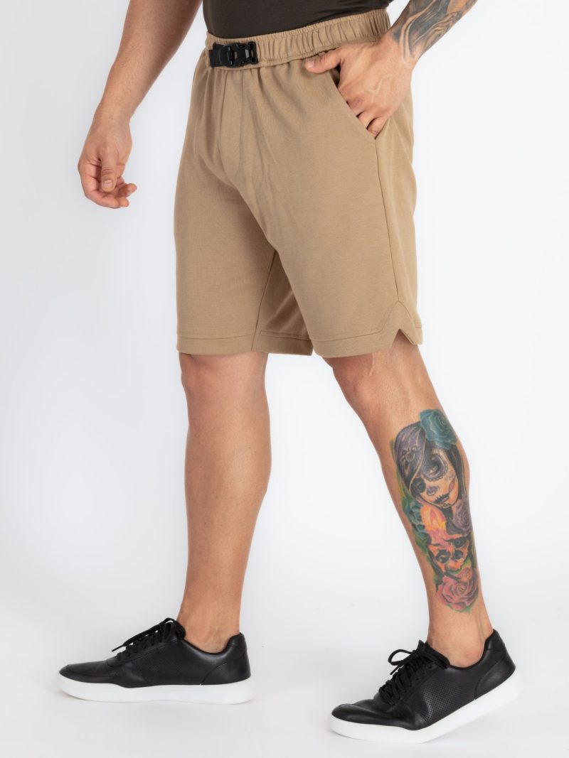 Status Quo Mens Solid Regular Fit Shorts