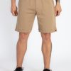 Status Quo Mens Solid Regular Fit Shorts