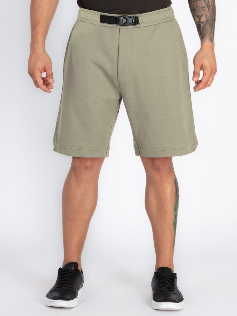 Status Quo Mens Solid Regular Fit Shorts