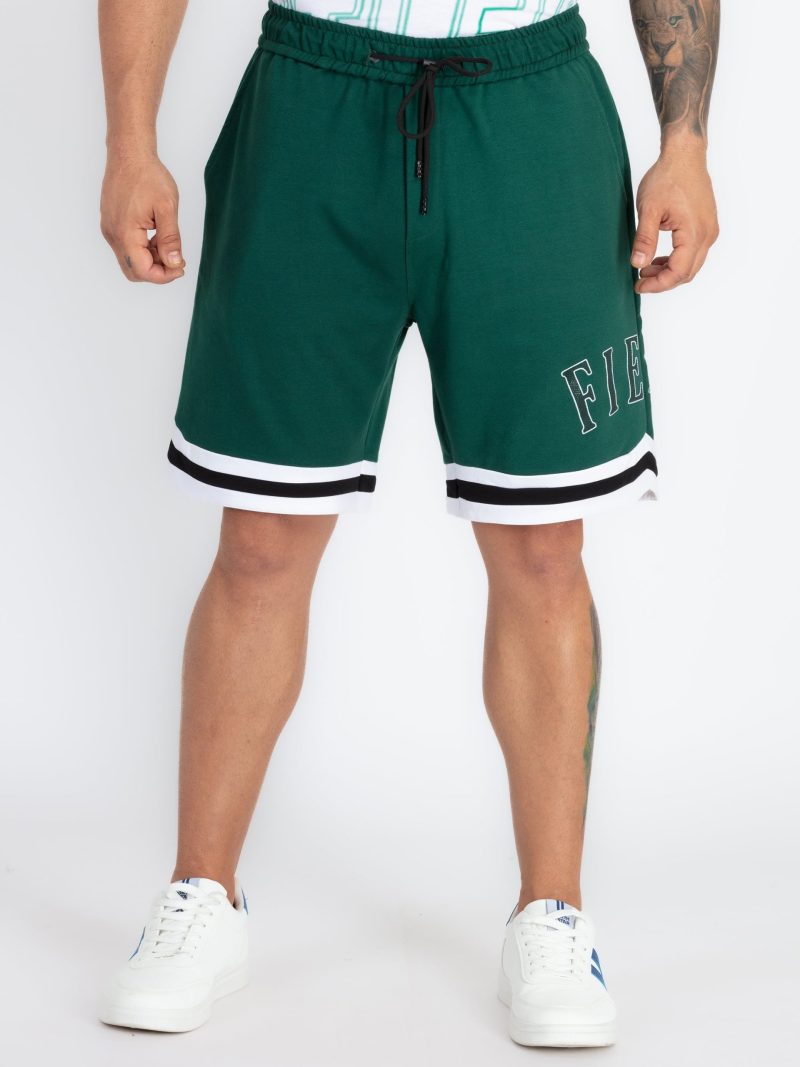 Status Quo Mens Graphic Regular Fit Shorts