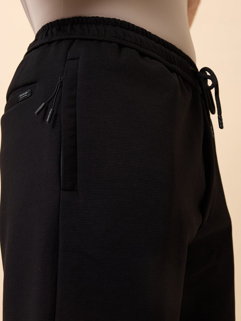 Status Quo Mens Solid Regular Fit Drawstring Shorts