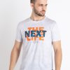 Mens Printed Round Neck T-Shirt