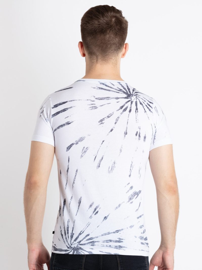 Mens Printed Round Neck T-Shirt