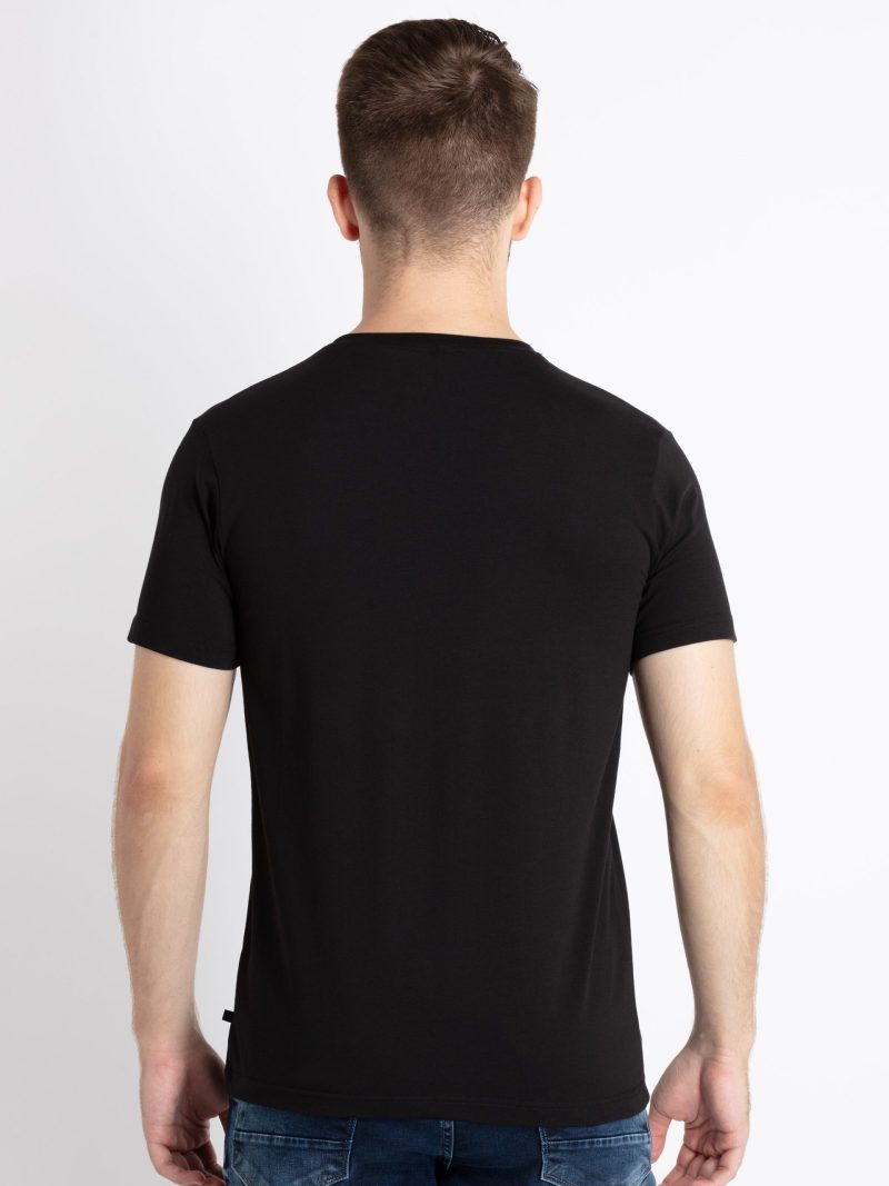 Mens Printed Round Neck T-Shirt