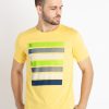 Mens Printed Round Neck T-Shirt