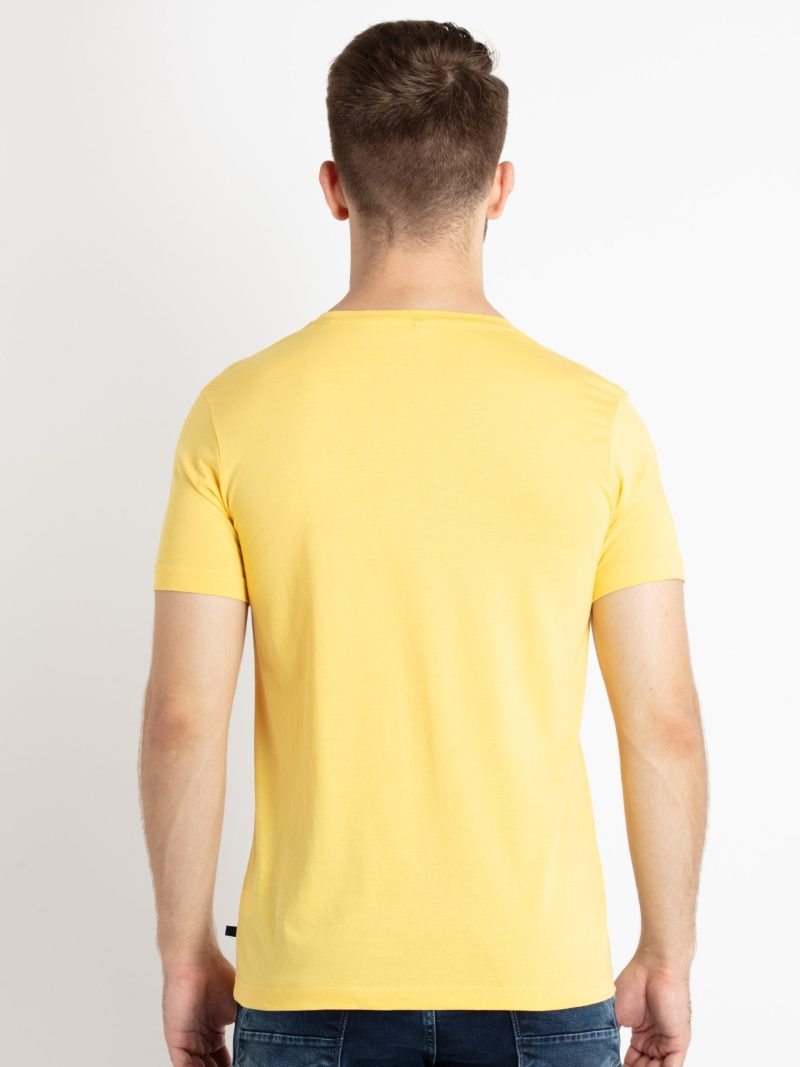 Mens Printed Round Neck T-Shirt