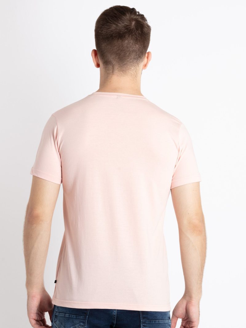 Mens Printed Round Neck T-Shirt