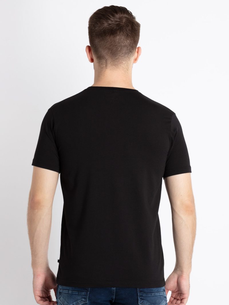 Mens Printed Round Neck T-Shirt