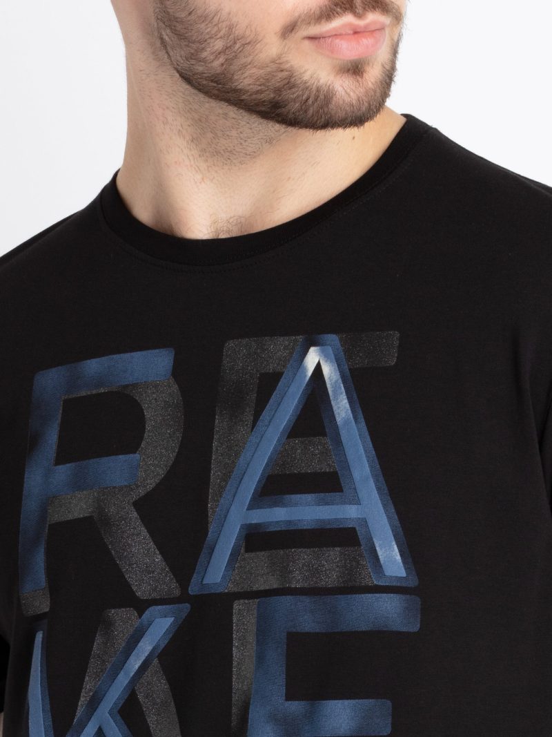Mens Printed Round Neck T-Shirt