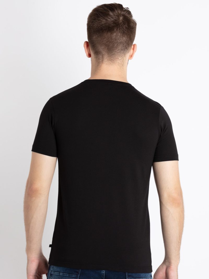 Mens Printed Round Neck T-Shirt