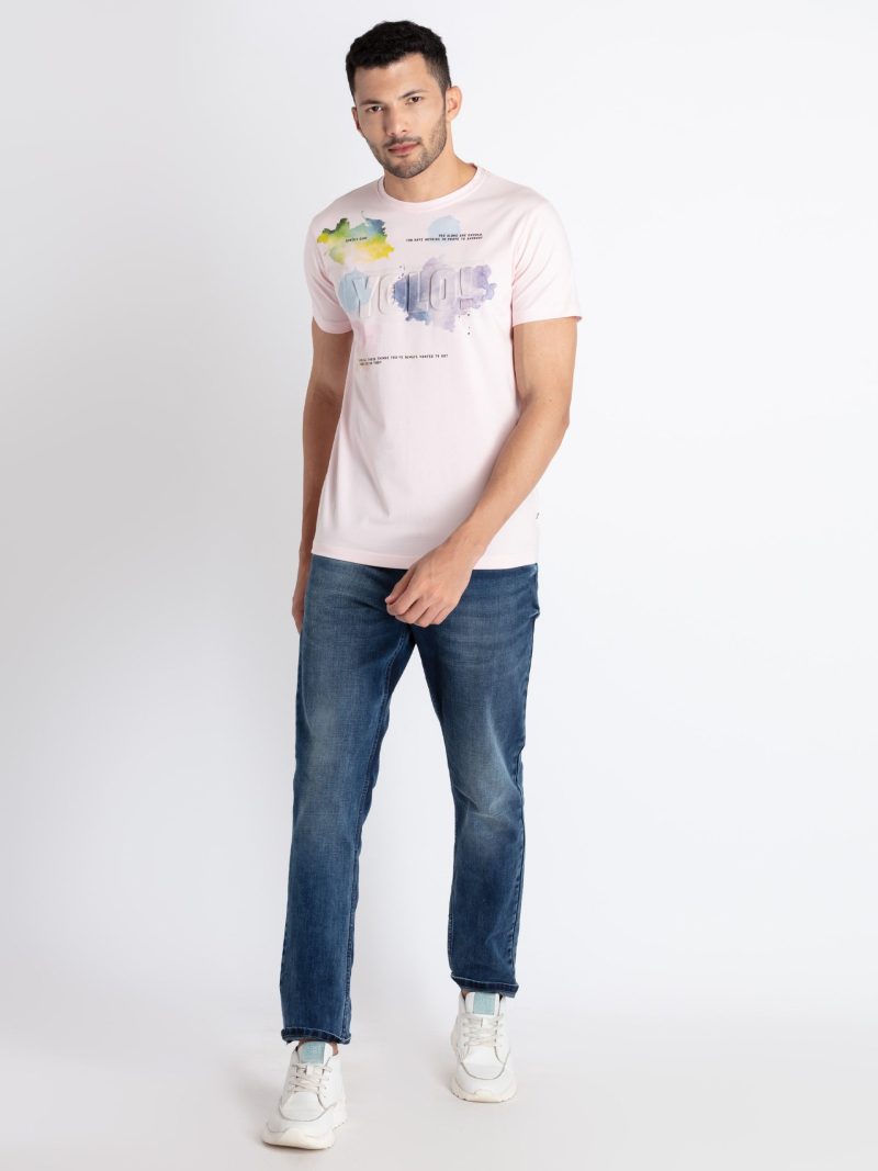 Status Quo Mens Printed Round Neck T-Shirt