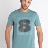Mens Printed Round Neck T-Shirt