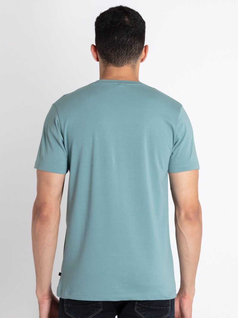 Mens Printed Round Neck T-Shirt