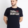 Mens Printed Round Neck T-Shirt