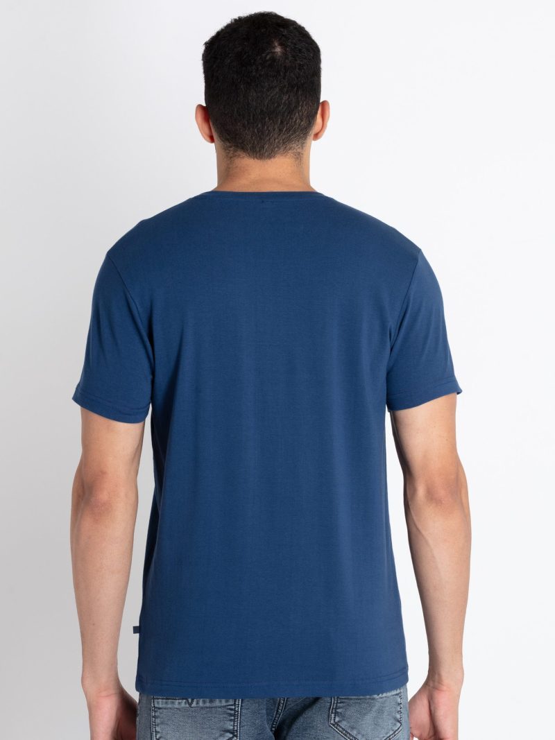 Mens Printed Round Neck T-Shirt