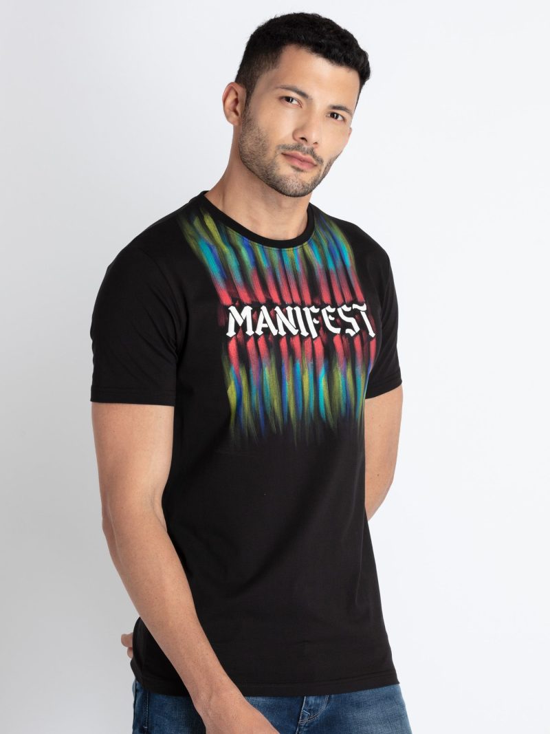 Status Quo Mens Printed Round Neck T-Shirt