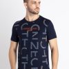 Mens Printed Round Neck T-Shirt
