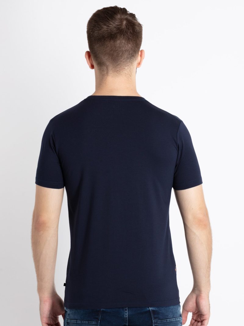 Mens Printed Round Neck T-Shirt