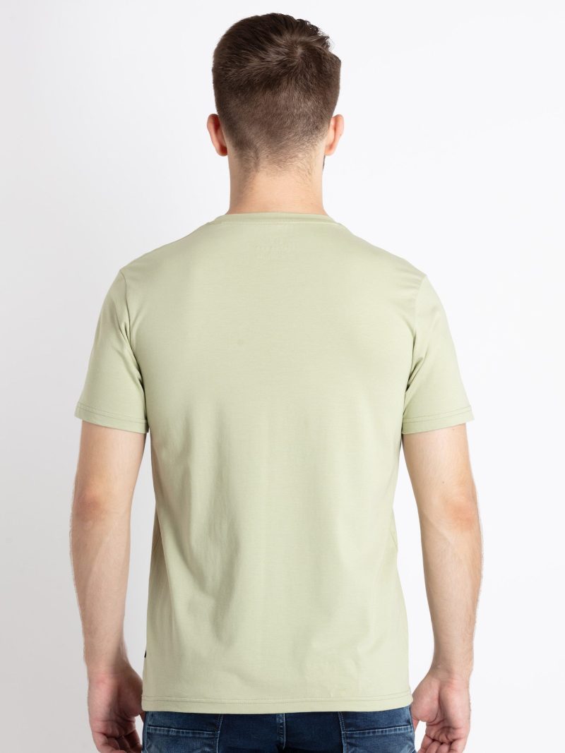 Mens Printed Round Neck T-Shirt