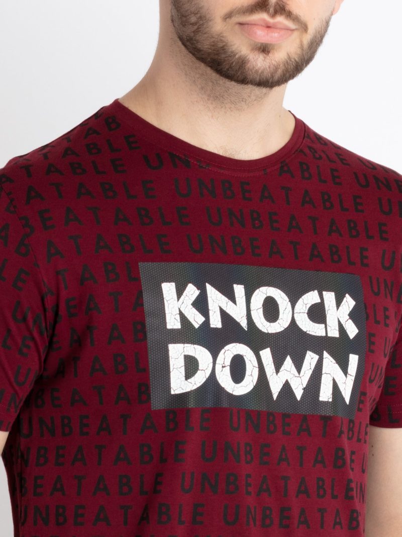 Mens Printed Round Neck T-Shirt