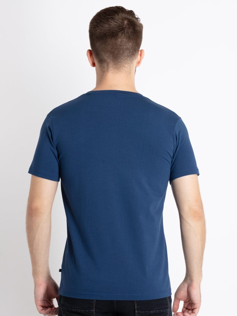 Mens Printed Round Neck T-Shirt