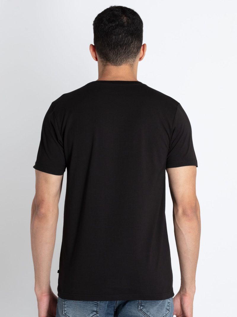 Mens Printed Round Neck T-Shirt