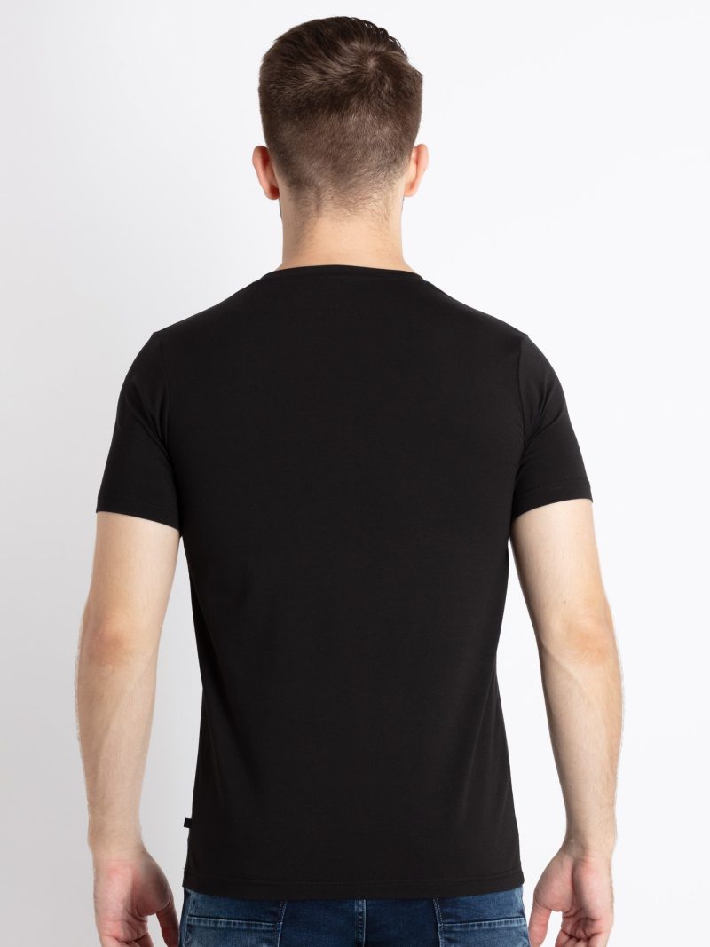 Mens Printed Round Neck T-Shirt