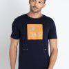 Mens Printed Round Neck T-Shirt
