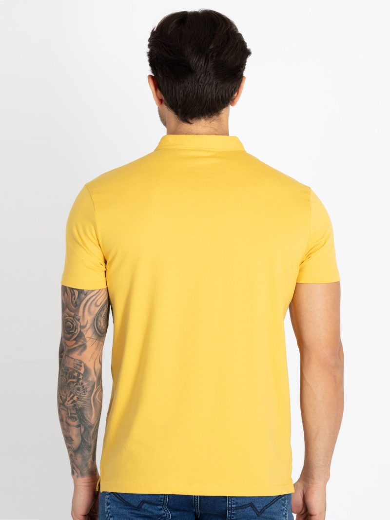Mens Solid Polo T-Shirt