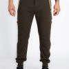Mens Solid Regular Fit Joggers