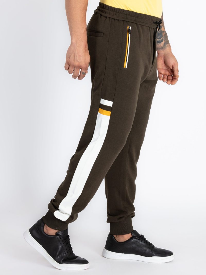 Mens Solid Regular Fit Joggers
