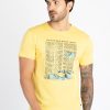 Mens Printed Round Neck T-Shirt