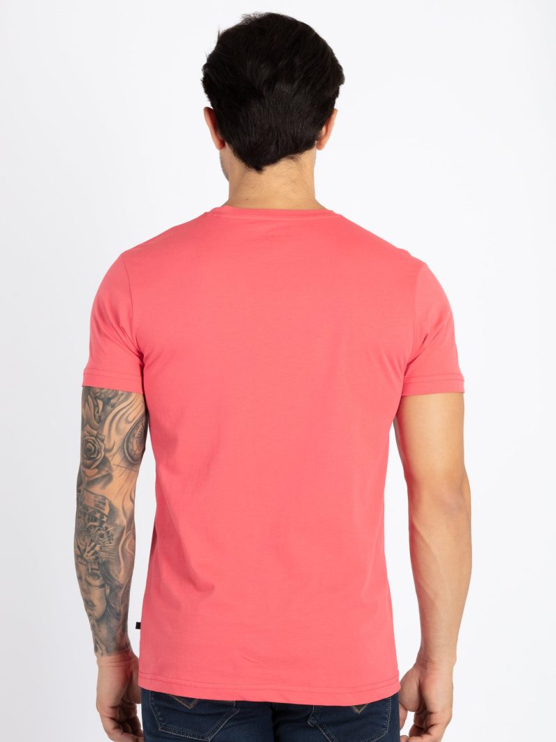 Mens Printed Round Neck T-Shirt