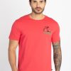 Mens Front & Back Printed T-Shirt