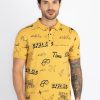 Mens All Over Printed Polo T-Shirt