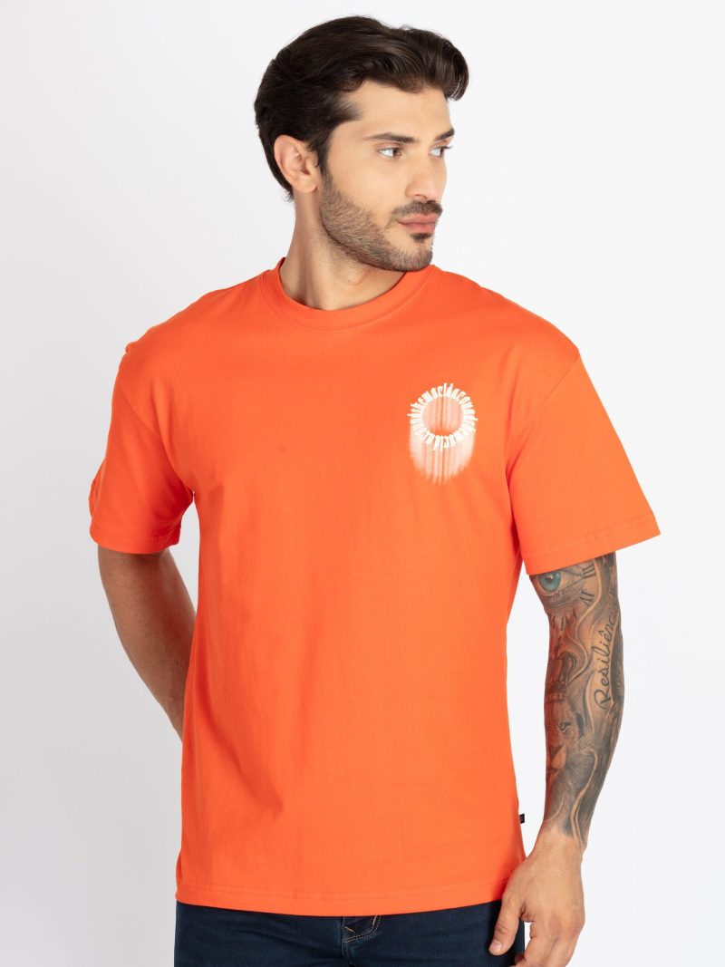 Status Quo Mens Printed Oversized T-Shirt