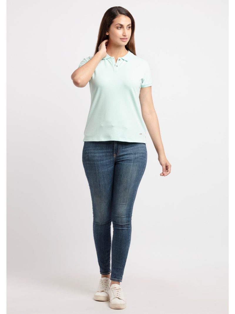 Status Quo Womens Basic Polo T-Shirt