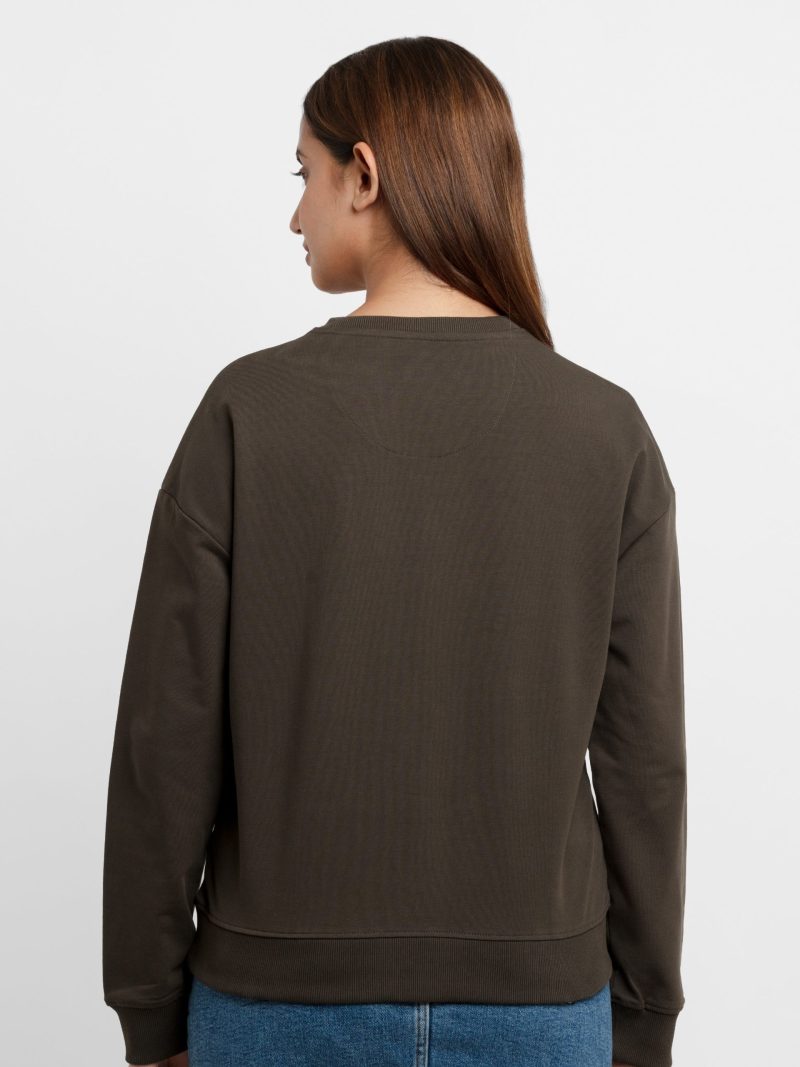 Womens Printed Lightweight Sweatshirt