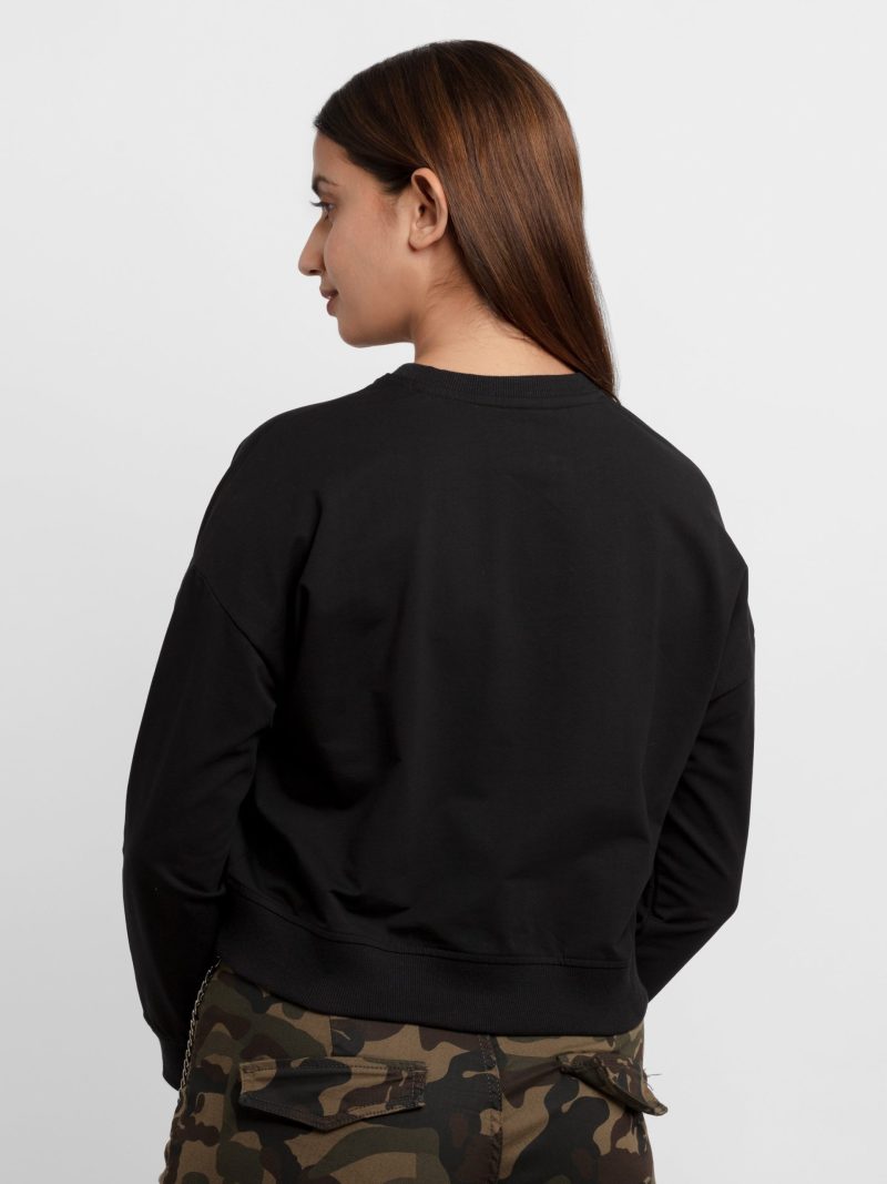 Womens Printed Lightweight Sweatshirt