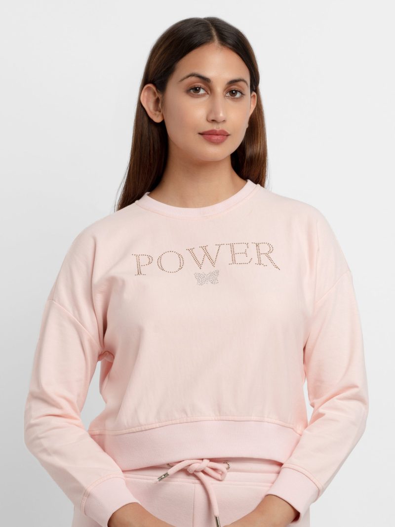Womens Printed Lightweight Sweatshirt