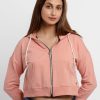Womens Solid Lightweight Sweatshirt