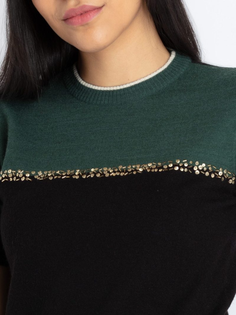 Womens Mix & Match Round Neck Sweater