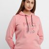 Womens Printed Hooded Sweatshirt