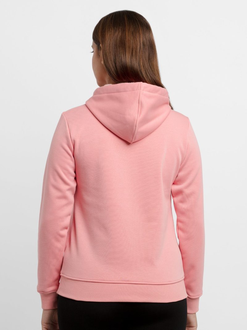 Womens Printed Hooded Sweatshirt