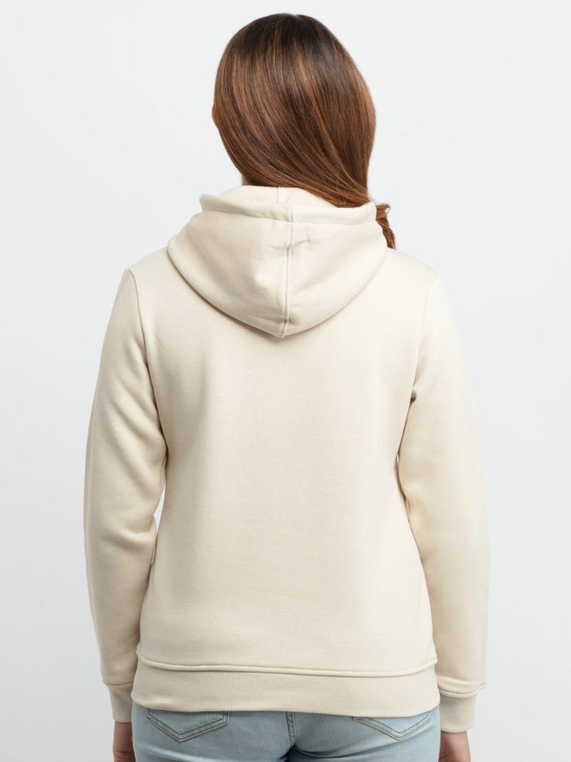 Womens Printed Hooded Sweatshirt