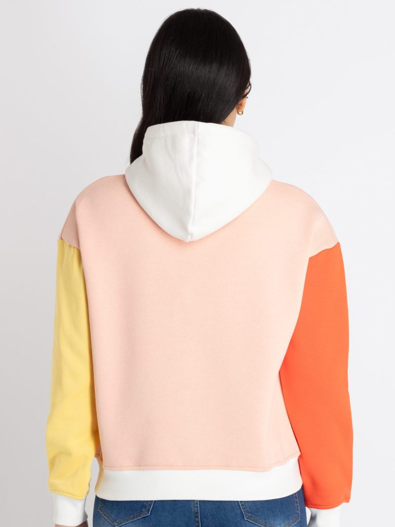 Womens Mix & Match Hooded Sweatshirt