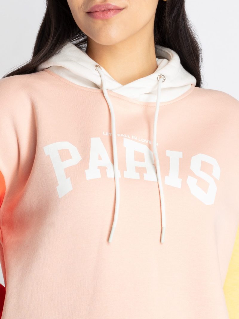 Womens Mix & Match Hooded Sweatshirt